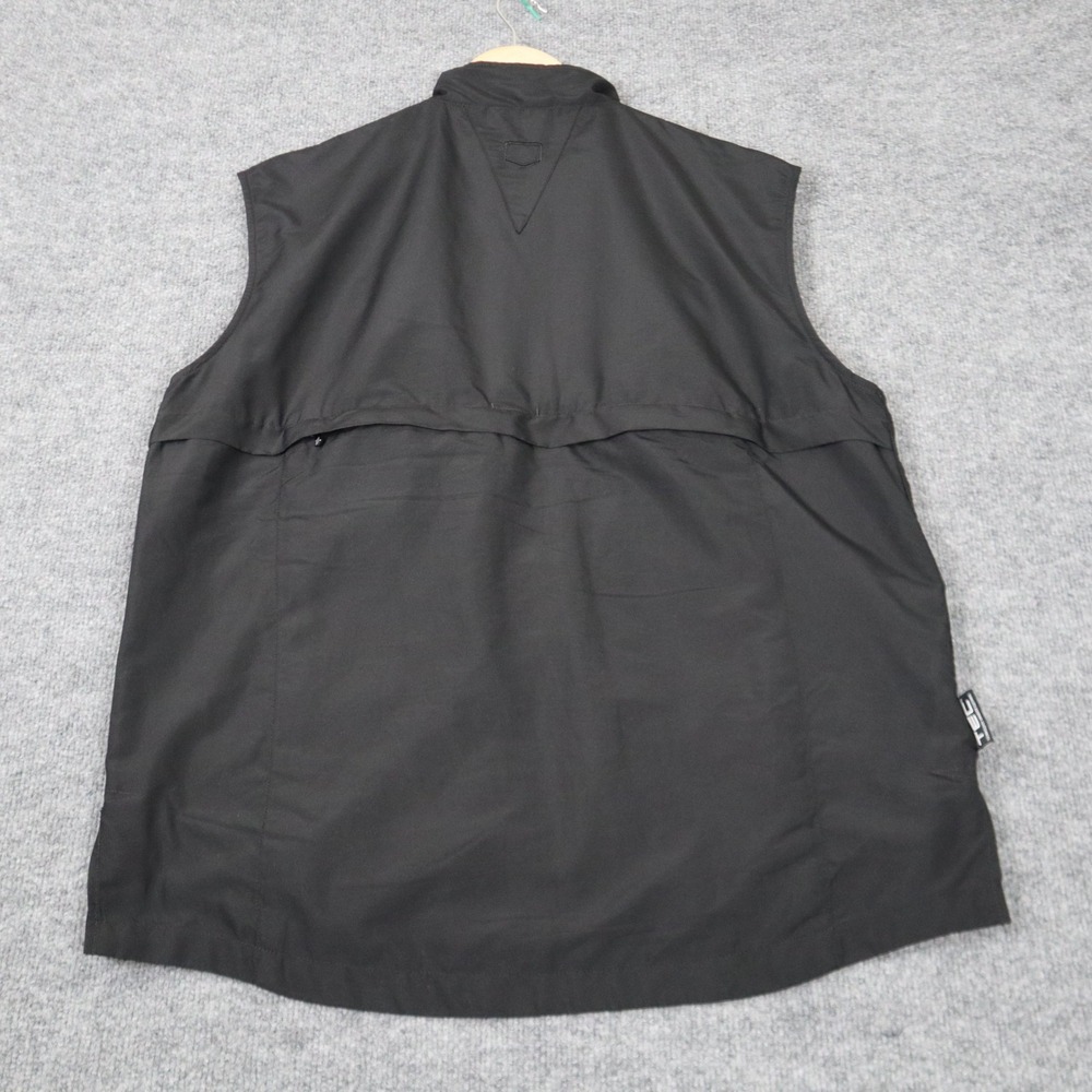 SCOTTeVEST RFID Vest Mens Large Black Travel Utility Multi Pocket TEC Tech Zip - Picture 10 of 14